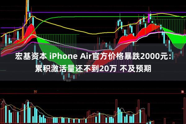 宏基资本 iPhone Air官方价格暴跌2000元：累积激活量还不到20万 不及预期